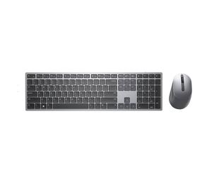 Juego de teclado y ratón Dell Premier KM7321W inalámbrico y Bluetooth® Alemán qWERTZ Titanio