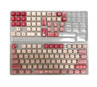 Juego de teclas con diseño de oso de dibujos animados para 64/96/104/108, teclados mecánicos de juegos