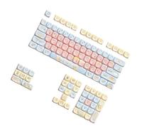 Juego de teclas de 112 teclas con diseño de animales de dibujos animados para teclados mecánicos, bonito juego de teclas de dibujos animados