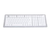 Juego de Teclas de 112 Teclas para Teclados 61 64 68 84 87 96 98 100 104 108, Teclas de Teclado árabe Teclas Personalizadas Teclas de Teclado Mecánico de Estilo Minimalista (White)