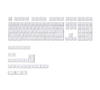 Juego de teclas de 136 teclas con grabados laterales, grabados laterales, textura para teclados mecánicos, accesorios de teclado mecánico