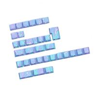 Juego de teclas de impresión lateral de 136 teclas con retroiluminación grabada lateral, ergonómicas para teclados mecánicos