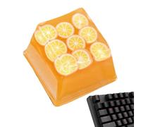 Juego de teclas de teclado, tapas de frutas decorativas para computadora, diseño de frutas, teclas creativas que mejoran tu experiencia de escritura con un toque de dulzura