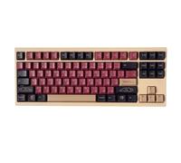 Juego de Teclas japonesas de 129 Teclas PBT Dye-Sub Red Samurai para Teclado mecánico Cherry MX 61/64/87/104/108