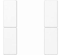 Juego de teclas Jung A502TSAWW - 2 velocidades, completo, enganche, plástico,...