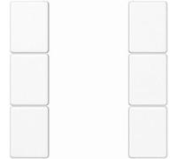 Juego de teclas Jung A503TSAWW - 3 velocidades, completo, termoplástico, IP20...