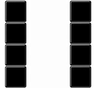 Juego de teclas Jung A504TSASW 4 velocidades, completo, enganche, plástico, I...