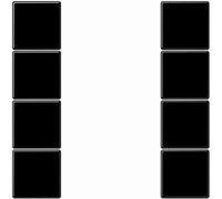 Juego de teclas Jung KNX LS504TSASW - 4 velocidades, enganche, plástico, IP20...