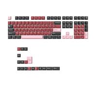 Juego de teclas macaron de 126 teclas moldeadas de doble disparo para teclado mecánico, mejora la escritura y actualizaciones de teclado para juegos