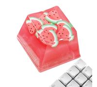 Juego de teclas para teclado, accesorios decorativos para computadora, diseño creativo de frutas, bonita estética, mejora tu experiencia de escritura