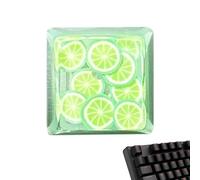 Juego de teclas para teclado, bonitas teclas, teclas de frutas de caramelo, diseño creativo de frutas, bonita estética, mejora tu experiencia de escritura