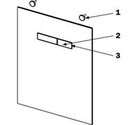 Juego de teclas TECElux blanco