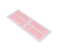 Juego de Teclas, Teclas de Teclado OEM de 132 Piezas para Reparación (PINK)