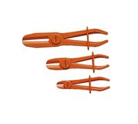Juego de tenazas abrazaderas para tubos flexibles, Ø 0-60 mm, 3 piezas