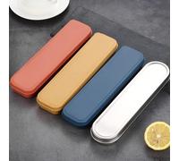 Juego de tenedor y palillos de titanio puro adecuado para entusiastas del aire libre, viajeros y defensores de la sostenibilidad (E C)