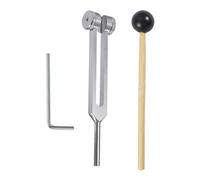 Juego de tenedores de afinación de 128 Hz, aleación de aluminio, horquillas de afinación de frecuencia Solfeggio, kit de diagnóstico profesional para curación, herramientas de meditación y yoga