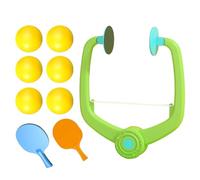 Juego de Tenis de Mesa en Puerta - Portátil con Raqueta y Pelotas | Entrenador de Tenis de Mesa en Puerta - Para Entrenamiento Interior Casa Apartamento Adultos Principiantes