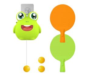 Juego de tenis de mesa para puerta, cable ajustable de 135 cm, accesorios deportivos interactivos portátiles, tenis de mesa, para patio, pared, interior, juego, práctica, hogar