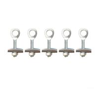 Juego de tensores de cadena para 47 cc y 49 cc para ATV, Dirt Bike, scooter, 5 piezas de metal con tornillo antideslizante para un ajuste seguro (6 x 40 10 mm)