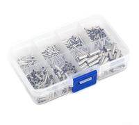 Juego de terminales de cobre no aislados, 600 unidades, terminales de tubo prensados en frío para mejoras del hogar y cableado eléctrico, 13 x 6,5 x 2,2 cm