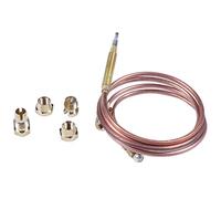 Juego de termopar universal Wunder, 900 mm, M6 x 0,75, con tuercas derramadas (cinco)