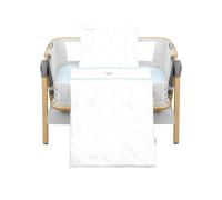 Juego de textiles para cuna de 3 piezas - Dream Big Blue kikkaboo