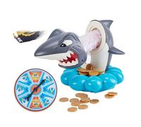 Juego De Tiburones Multijugador: Juguete Familiar De Broma,Desafío De Dientes Coloridos, Actividad De Juego De Mesa, Acción De Mordida Emocionante Con Diseño De Construcción Resistente | Tiburón Colo