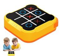 Juego de Tic Tac Toe, 4 en 1 Tres En Raya Bolt Electrónico, Entrenamiento Educativo de Memoria Juegos de Rompecabezas de mano, Juegos de Viaje Portátiles Juegos de Mesa Regalos para Niños y Adultos