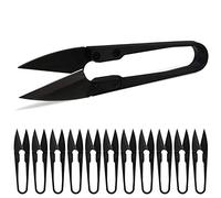 Juego de tijeras de coser Anley de 4 "- Hilo de alicate para recortar de acero al carbono Cortador de hilo liviano - Mini clip de bordado para bordar portátil para bricolaje suministros para el hogar