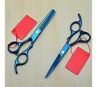 Juego de tijeras de peluquería: tijeras afiladas de clase salón for herramientas de modelado de precisión.(2pcs No Case L)