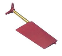 Juego De Timones para Barco RC Inmersión Total - Nylon Reforzado con Fibra De Vidrio - Eje Acero INOX, Brazo Servo, Manguito Aluminio, Cojinetes Latón(L-Arm,80mm)