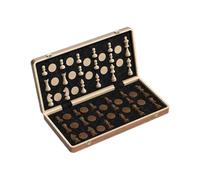 Juego De Tipo Plegable | Tablero Magnético De Madera - Juguetes De Viaje para Aula Sala De Espera Viaje En Coche Hogar Parque Exterior Mesa De Centro Fiesta