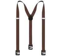 Juego de tirantes para hombre, correas de espalda modernas en Y, soporte de | Bandas elásticas de clip, estilo debajo de la ropa con cierres de metal para pantalones de vestir, atuendo de senderismo