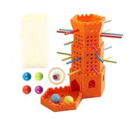 Juego de Tirar Palos - Torre de Palos extraíbles para niños - Juego de Mesa Infantil,para coordinación -Mano, Pensamiento estratégico, motricidad Fina, hogar, Aula, jardín de