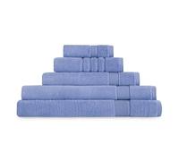 Juego de toallas de Baño 3 Piezas, 1 Toalla de Baño 70x140 cm, 1 Toalla de Lavabo 50x100 cm, 1 Toalla de Tocador 30x50 cm - 100% Algodón 600 Gramos/m2, Zero Twist más Suave y absorbente. (Celeste)