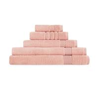Juego de toallas de Baño 3 Piezas, 1 Toalla de Baño 70x140 cm, 1 Toalla de Lavabo 50x100 cm, 1 Toalla de Tocador 30x50 cm - 100% Algodón 600 Gramos/m2, Zero Twist más Suave y absorbente. (Nude)