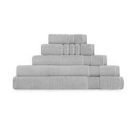 Juego de toallas de Baño 3 Piezas, 1 Toalla de Baño 70x140 cm, 1 Toalla de Lavabo 50x100 cm, 1 Toalla de Tocador 30x50 cm - 100% Algodón 600 Gramos/m2, Zero Twist más Suave y absorbente. (Perla)