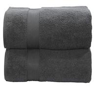 Juego de toallas de baño extragrandes (90x180 cm, paquete de 2) 100% algodón, súper suaves, de calidad de hotel, 600 g/m², hilado en anillo, absorbente, juego de toallas de baño de baño (gris)