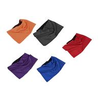 Juego de toallas de enfriamiento para días de piscina y entrenamientos, 5 piezas de 30 x 90 cm, toallas deportivas de poliéster absorbente para adultos, juego de toallas de natación de malla de secado
