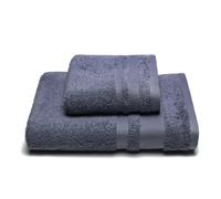 Caleffi - Juego de Toallas Baño 100% Algodón - Set 2 Piezas: 1 Toalla Lavabo 50x100 cm + 1 Toalla Invitado 40x60 cm - Suaves, Absorbentes y Lavables - Toallas Baño Completo - Ducha