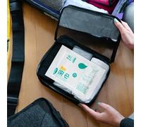 Juego de toallas y sábanas desechables aptas para viajes, con embalaje al vacío, para viajes de negocios y aventuras al aire libre (funda de almohada (funda de inodoro (10 piezas)