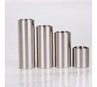 Juego de toboganes de metal para guitarra acústica eléctrica, bajo, ukelele, banjo, optimizado para extensión de generación armónica y respuesta resonante (51 mm)