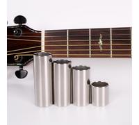 Juego de toboganes de metal para guitarra acústica eléctrica, bajo, ukelele, banjo, optimizado para extensión de generación armónica y respuesta resonante (28 mm)