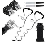 Juego de toldos para Thule Omnistor y Fiamma,Kit de sujeción para toldos， Bandas de tormenta para toldos, protección contra tormentas para toldos para caravanas, tormentas para toldos