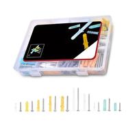 Juego de tornillos autoperforantes con tacos for pared, tacos for paneles de yeso, pernos de expansión, columnas for tubos M3, M3.5, M4, M4.2, M5, M6, M8, M10(300pcs)