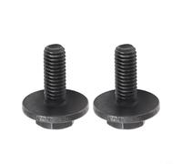 Juego de tornillos de acero de rosca inversa para sierra circular eléctrica o máquina de corte, tornillo de mano izquierda de 6 mm con placa de presión, perno de herramienta eléctrica de repuesto