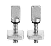 Juego de tornillos de aleta, tornillos de acero inoxidable duraderos para mantenimiento de tablas de remo, accesorios de surf de fácil reemplazo, no necesita herramientas, accesorios de surf