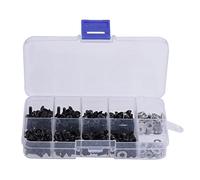 Juego de Tornillos de Cabeza Plana y Redonda Caja de Accesorios para 1/10 HSP RC Car(180pcs), Kit de Tornillos universales RC Juego de Surtido de Tornillos,