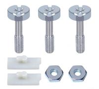 Juego de tornillos de cubierta de motor resistente más tuercas de barra y tiras de parachoques compatibles con modelos de motosierra Ms231 Ms241 Ms251 Ms271 Ms291 para un rendimiento fiable