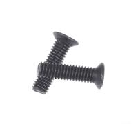 Juego de tornillos de fijación para portabrocas de taladro de 6 piezas a la izquierda M5/M6 rosca para mandriles UNF de 1/2 pulgadas y 3/8 pulgadas (M5 x 25 mm)